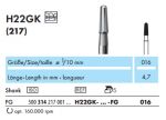 H22GK-016 Бор для удаления клея после снятия назубных брекетов. НТИ Германия ( NTI )