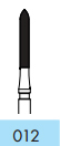 H283-012(12) Твердосплавный 12-гранный финир с агрессивным кончиком. НТИ Германия ( NTI )